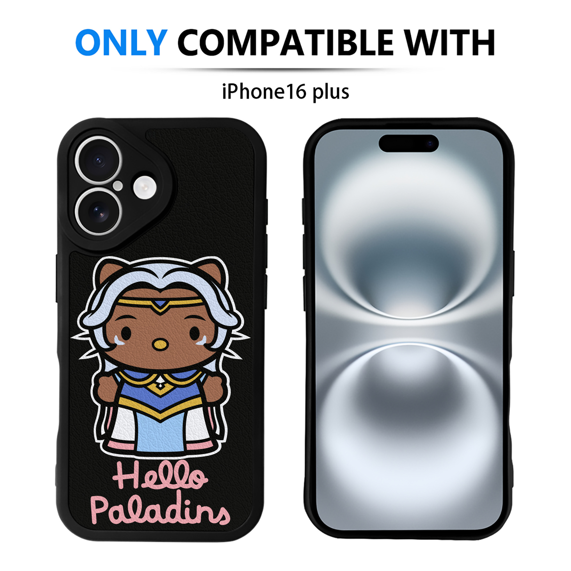 （画像用） Hello Kitty ハローキティ 【iPhone 16シリーズ対応】シリコンスマホケース（レザー調） 材質：シリコン